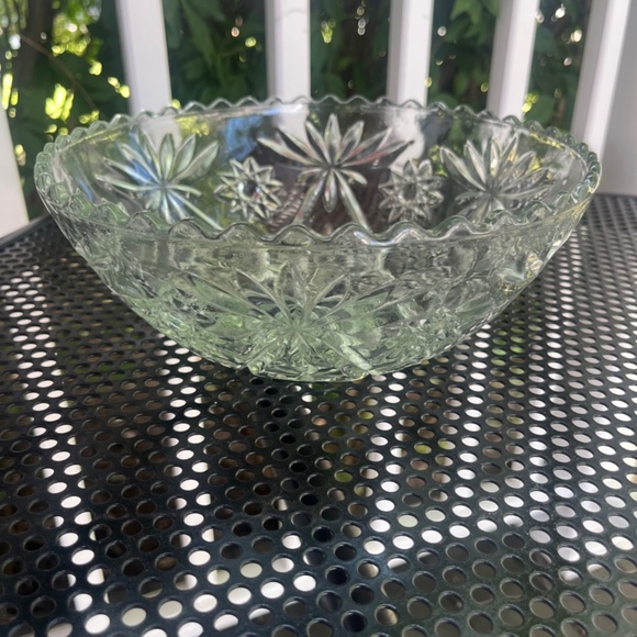 VINTAGE Anchor Hocking Star of David Bowl - Picture 3 of 3